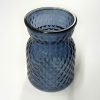 Handtied Glass Vase - Blue