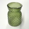 Handtied Glass Vase - Green