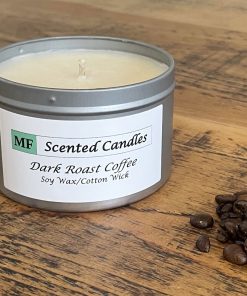Dark Roast Coffee Scented Candle