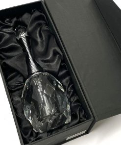 Long Neck Cut Crystal Perfume Bottle