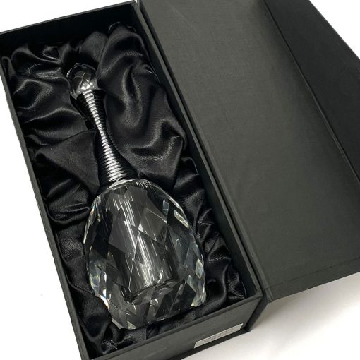 Long Neck Cut Crystal Perfume Bottle