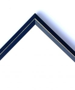 Navy Picture Frame with White Mount