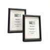 Navy Picture Frame with White Mount