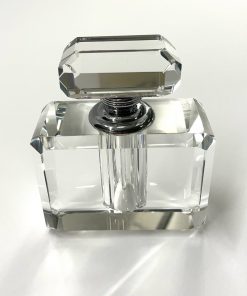 Square Cut Crystal Perfume Bottle