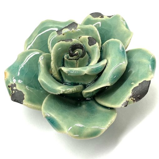 Turquise Ceramic Flower
